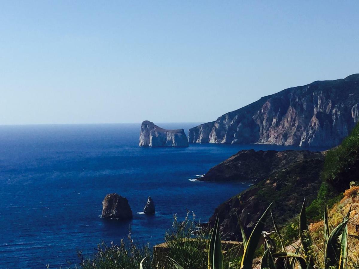 Appartamento "Magnifica Vista Sul Mare" Nebida Luaran gambar